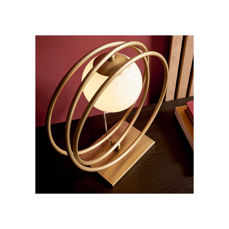 Endon 92491 - Stalinė lempa EMILIO 1xG9/3W/230V auksinė/balta