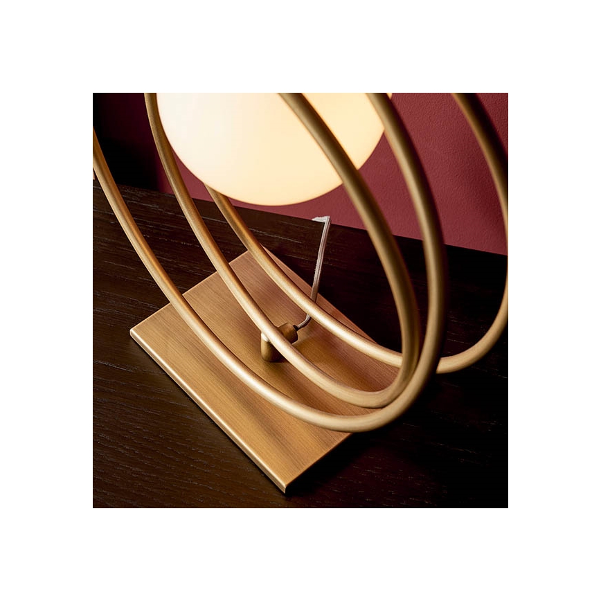 Endon 92491 - Stalinė lempa EMILIO 1xG9/3W/230V auksinė/balta