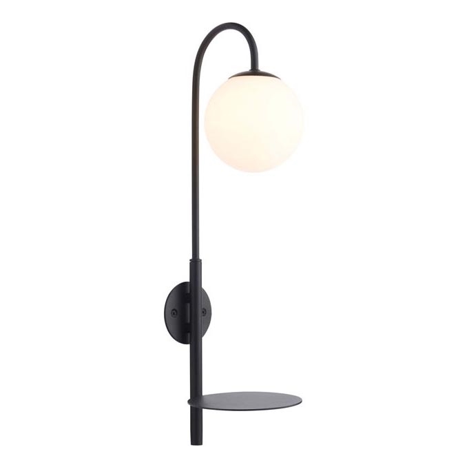 Endon 92726 - Sieninis šviestuvas HALO 1xG9/3W/230V juodas