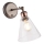 Endon 92874 - Sieninis akcentinis šviestuvas HAL 1xE27/10W/230V bronza/varis/permatoma