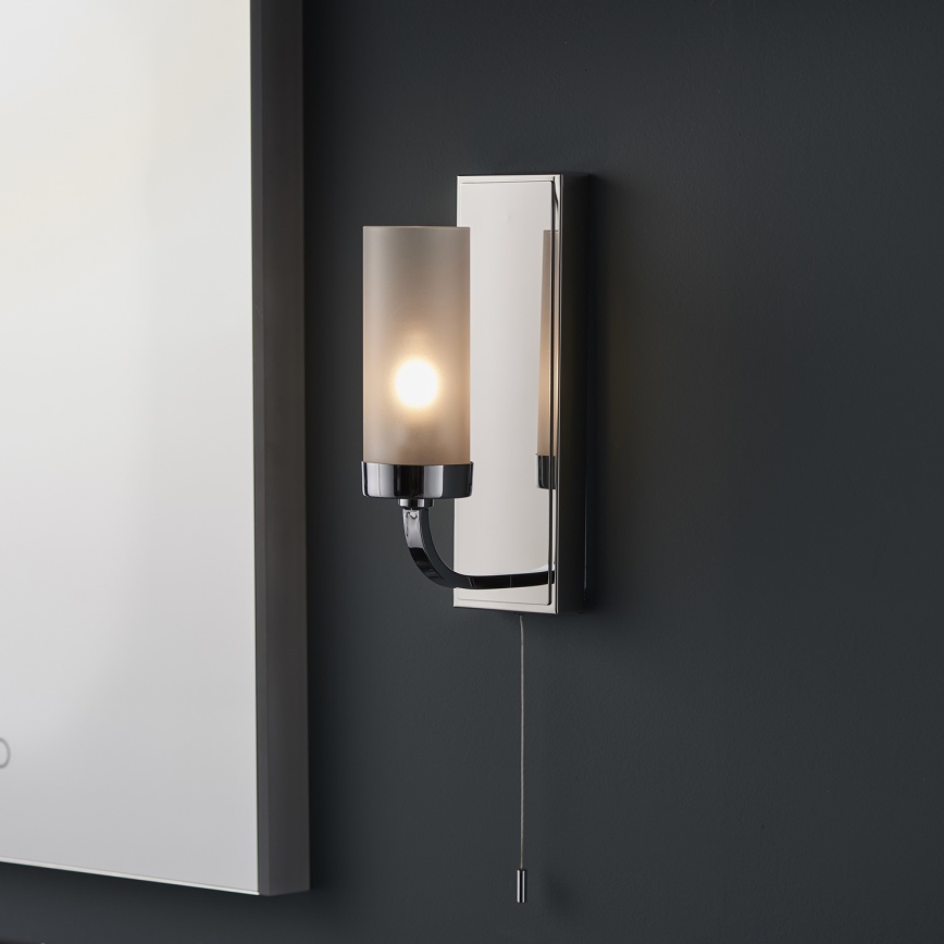 Endon 92960 - Vonios sieninis šviestuvas EDREA 1xG9/3W/230V IP44 blizgus chromas