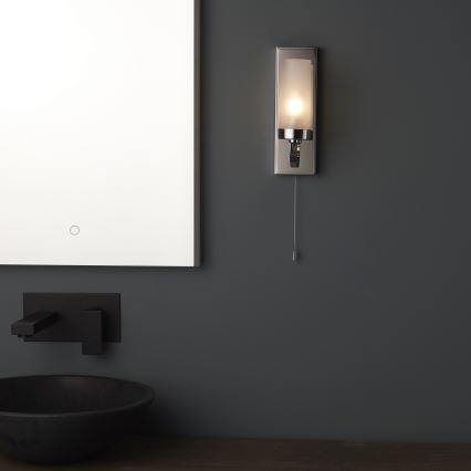 Endon 92960 - Vonios sieninis šviestuvas EDREA 1xG9/3W/230V IP44 blizgus chromas