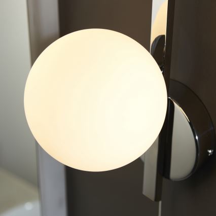 Endon 94080 - vonios sieninis šviestuvas SPA 1xG9/3W/230V IP44 blizgus chromas