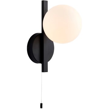Endon 94081 - Vonios kambario sieninis šviestuvas SPA 1xG9/3W/230V IP44 juodas