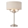 Endon 94369 - Stalinis šviestuvas HIGHCLERE 3xE14/18W/230V smėlio spalva/matinis chromas