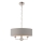 Endon 94377 - Sietynas, kabinamas ant grandinės HIGHCLERE 3xE14/40W/230V pilka/blizgus chromas