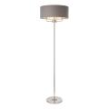 Endon 94378 - Toršeras HIGHCLERE 1xE14/40W/230V pilka/blizgus chromas