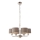 Endon 94381 - Sietynas, kabinamas ant grandinės HIGHCLERE 6xE14/28W/230V pilka/blizgus chromas