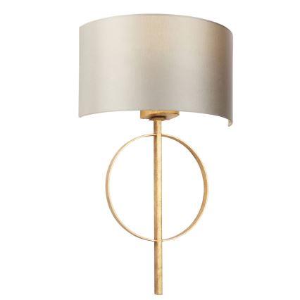 Endon 95210 - Sieninis šviestuvas 1xE27/10W/230V pilkas/žalvarinis