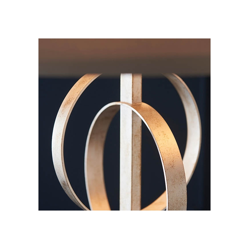 Endon 95215 - Pakabinamas šviestuvas su grandine 5xE27/10W/230V, skersmuo 70 cm, pilkas