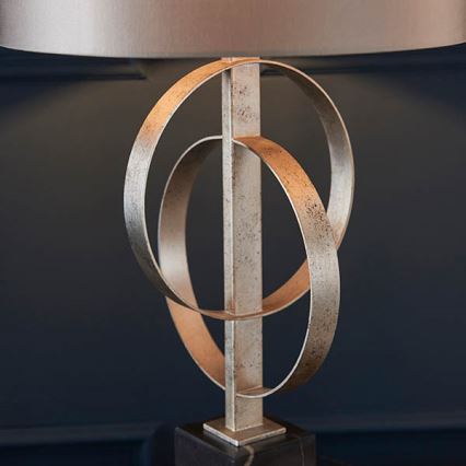 Endon 95217 - Stalinė lempa 1xE27/10W/230V pilka/juoda