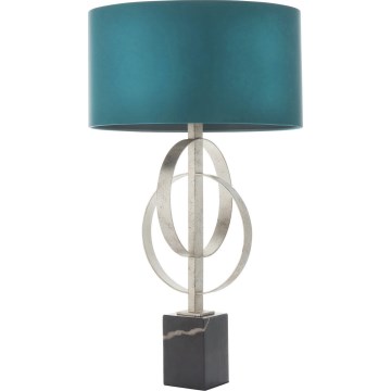 Endon 95225 - Stalinė lempa 1xE27/10W/230V mėlyna/pilka/juoda