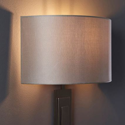 Endon 95271 - Sieninis šviestuvas CARLTON 1xE27/10W/230V bronza