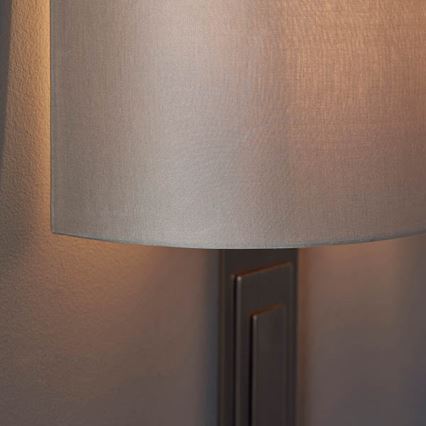 Endon 95271 - Sieninis šviestuvas CARLTON 1xE27/10W/230V bronza