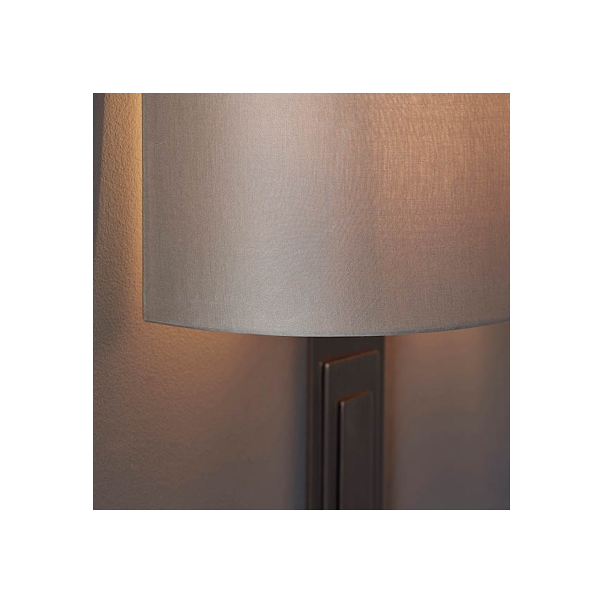 Endon 95271 - Sieninis šviestuvas CARLTON 1xE27/10W/230V bronza