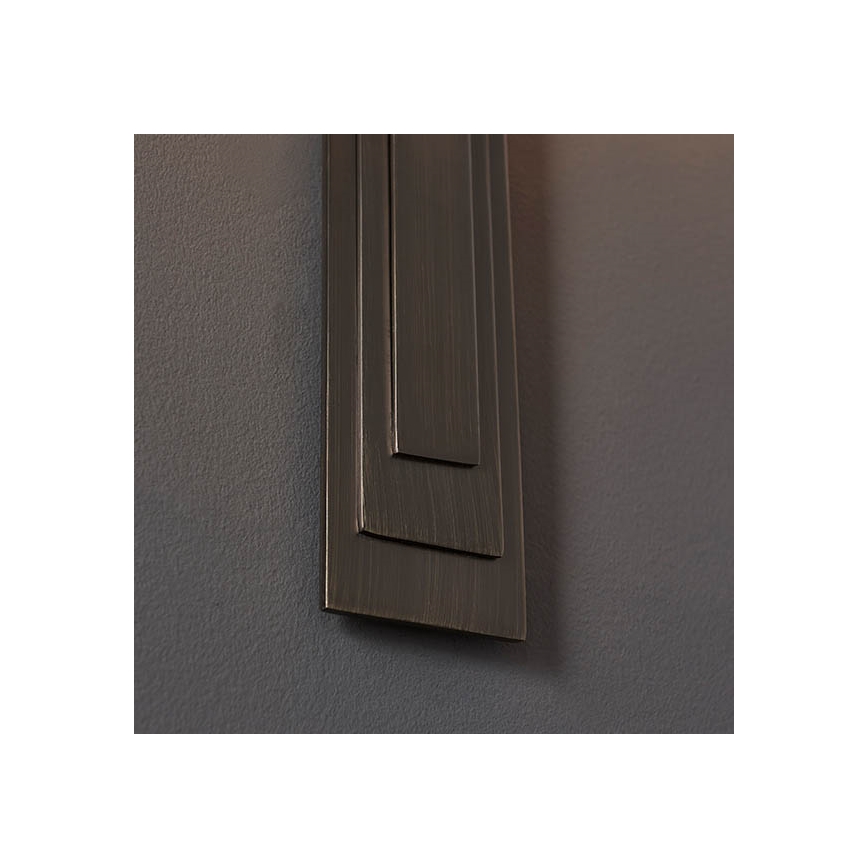 Endon 95271 - Sieninis šviestuvas CARLTON 1xE27/10W/230V bronza