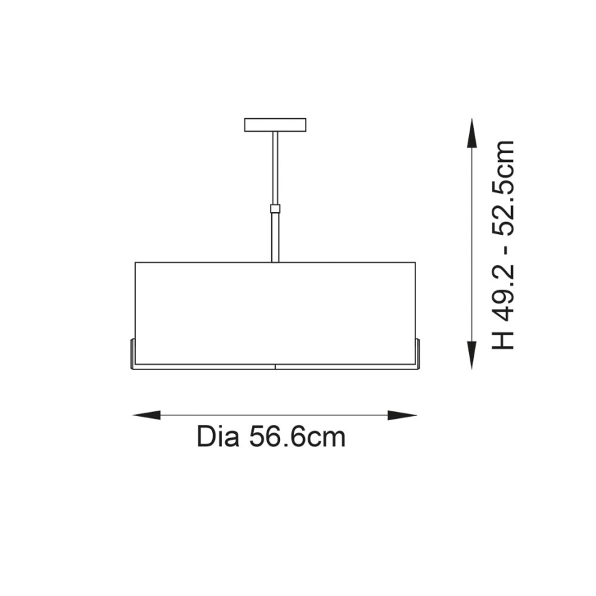 Endon 95839 - Sietynas ant stulpo HAYFIELD 3xE27/40W/230V žalvaris/žalia