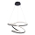 Endon 97632 - LED liustra ant laido DUNE LED/47,5W/230V 3000K juoda