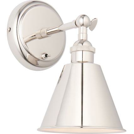 Endon 98716 - Sieninis taškinis šviestuvas HALLE 1xE14/40W/230V blizgus chromas