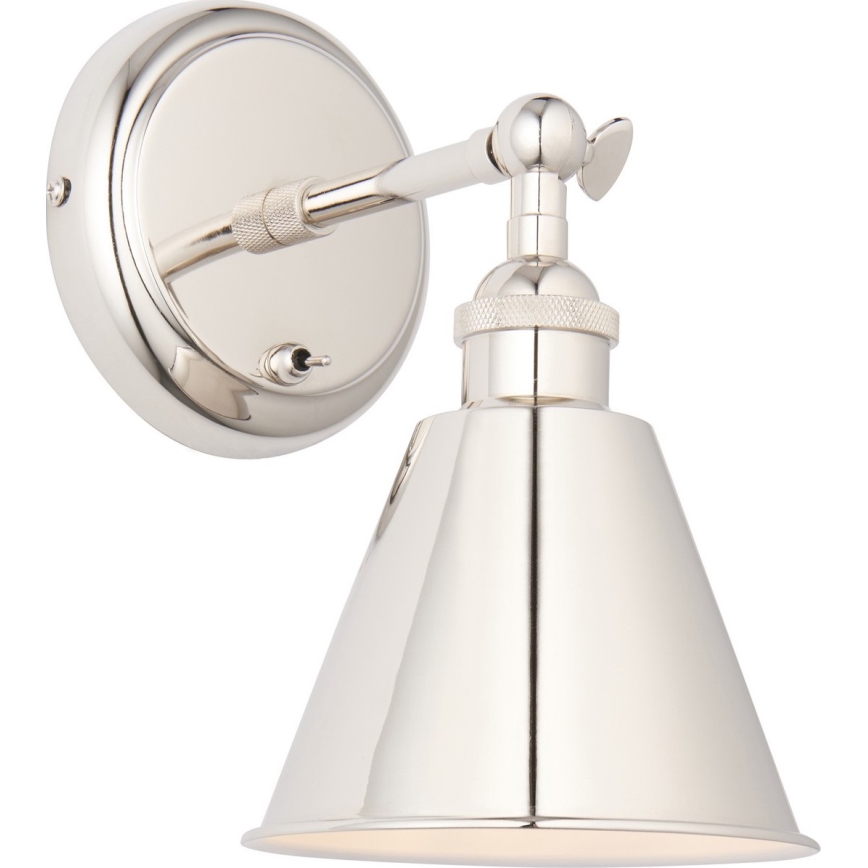 Endon 98716 - Sieninis taškinis šviestuvas HALLE 1xE14/40W/230V blizgus chromas