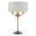 Endon 98932 - Stalinė lempa HIGHCLERE 3xE14/18W/230V balta/žalvaris, skersmuo 32 cm