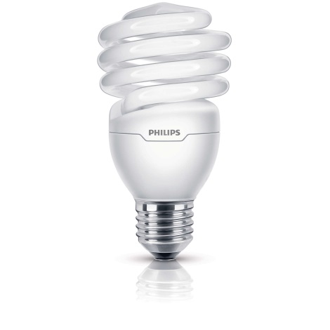Energiją taupanti elektros lemputė Philips E27/23W - TORNADO