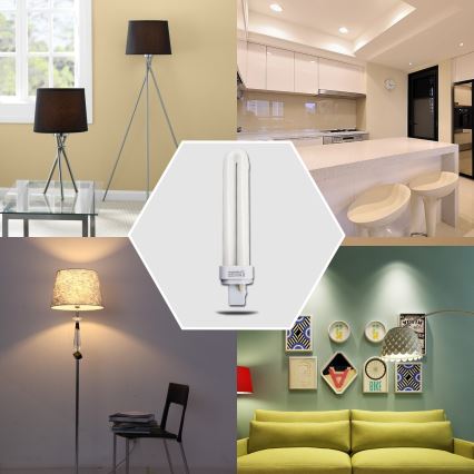 Energiją taupanti lemputė G24d-3/26W/230V 6500K