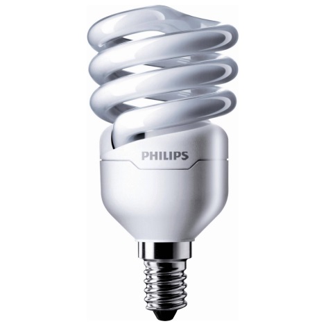 Energiją taupanti lemputė Philips TORNADO E14/12W/230V 3000K