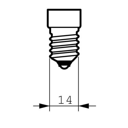 Energiją taupanti lemputė Philips TORNADO E14/12W/230V 6500K