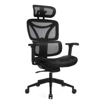 Ergonomiška biuro kėdė LEVANO juoda