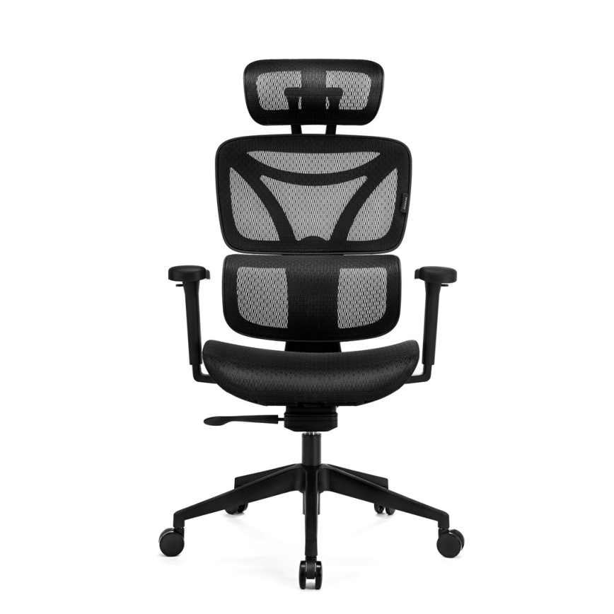 Ergonomiška biuro kėdė LEVANO juoda