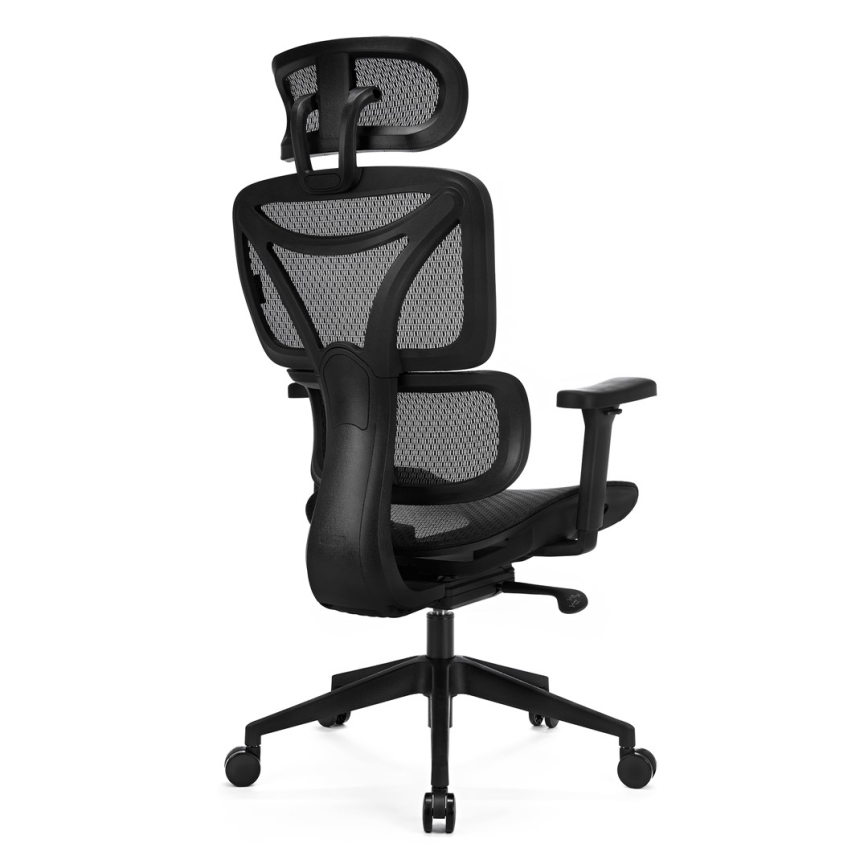Ergonomiška biuro kėdė LEVANO juoda