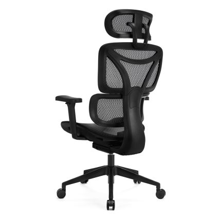 Ergonomiška biuro kėdė LEVANO juoda