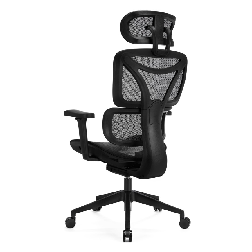Ergonomiška biuro kėdė LEVANO juoda