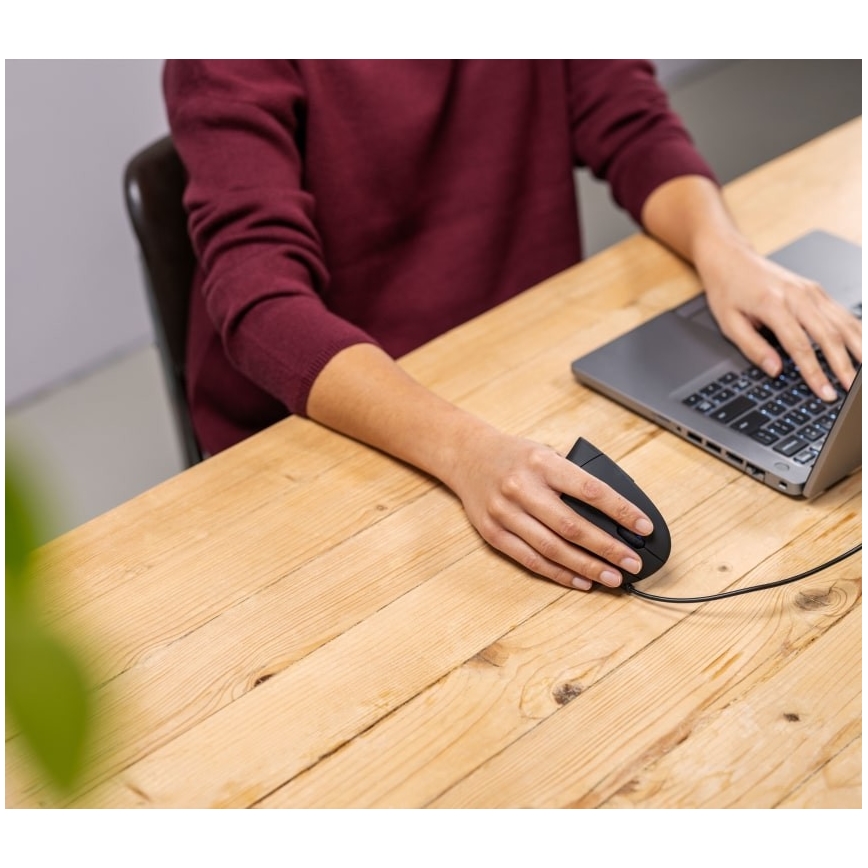 Ergonomiška pelė 1000/1600 DPI 6 mygtukai