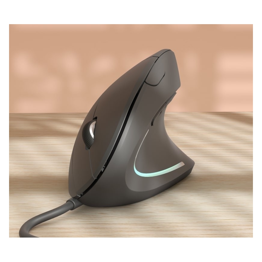 Ergonomiška pelė 1000/1600 DPI 6 mygtukai