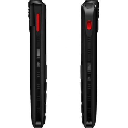 Evolveo - EasyPhone FL, mobilus telefonas senjorams, juodas