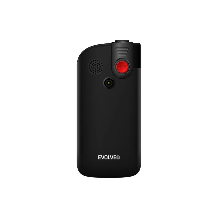 Evolveo - EasyPhone FL, mobilusis telefonas senjorams, juodas