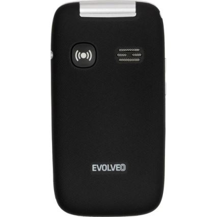 Evolveo - EasyPhone FS sulankstomas mobilusis telefonas senjorams 2.8 juodas
