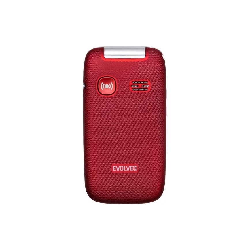 Evolveo - EasyPhone FS sulankstomas mobilusis telefonas senjorams 2.8 raudonas