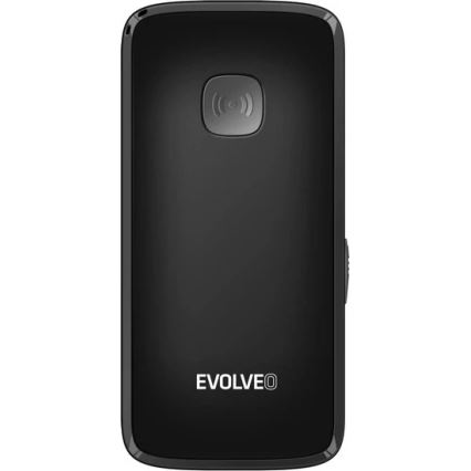 Evolveo - EasyPhone ID, juodas mobilusis telefonas senjorams