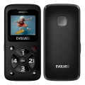 Evolveo - EasyPhone ID mobilus telefonas senjorams juodas