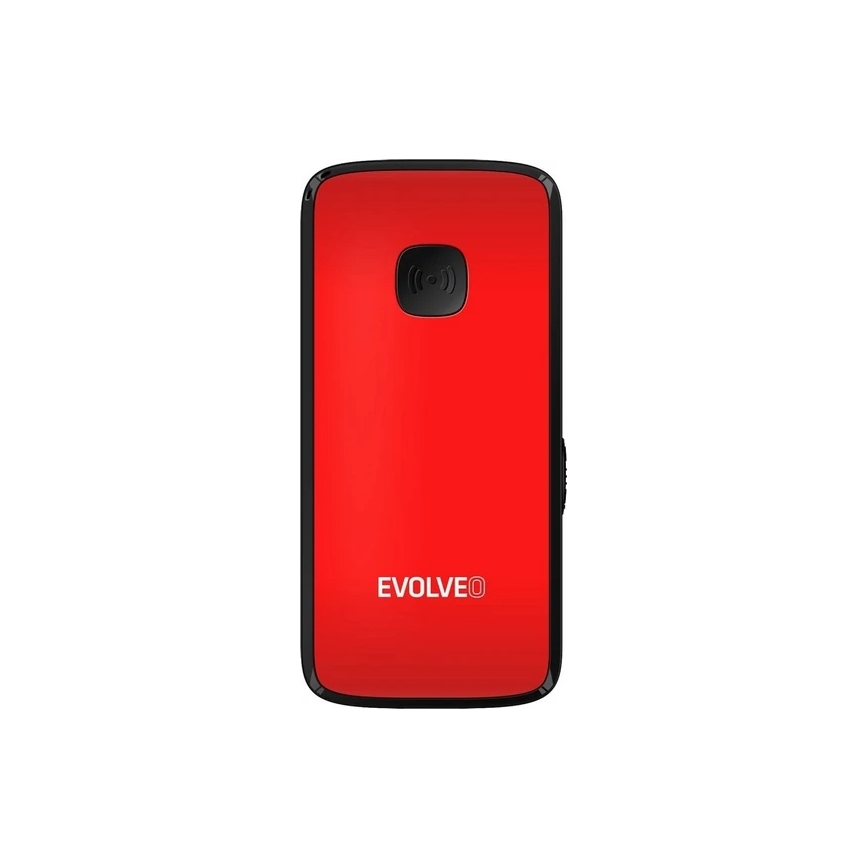 Evolveo - EasyPhone ID, mobilus telefonas skirtas senjorams, raudonas
