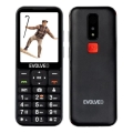 Evolveo - EasyPhone LT 4G mobilusis telefonas senjorams, juodas