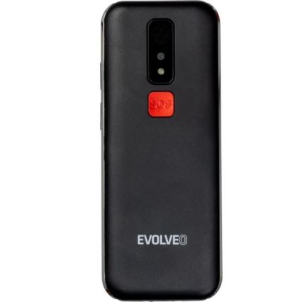 Evolveo - EasyPhone LT, 4G mobilusis telefonas senjorams, juodas