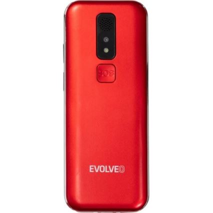 Evolveo - EasyPhone LT, 4G mobilusis telefonas senjorams, raudonas