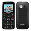 Evolveo - EasyPhone mobilusis telefonas senjorams juodas