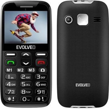 Evolveo - EasyPhone XR, 4G mobilusis telefonas skirtas senjorams, juodas