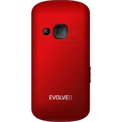 Evolveo - EasyPhone XS mobilus telefonas senjorams raudonas