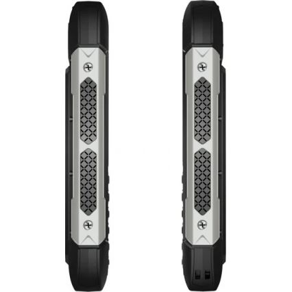 Evolveo - StrongPhone H1, atsparus vandeniui Dual SIM telefonas juodas/sidabrinis